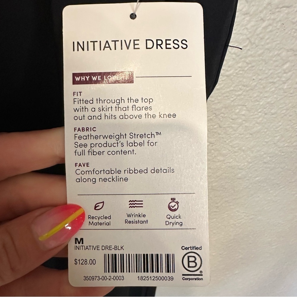 **NWT** Athleta Initiative Sleeveless Shift Dress - Picture 6 of 14